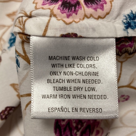 Charter Club floral blouse - Picture 10 of 12